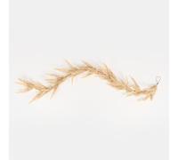 OHS Natural Dried Pampas Grass Bouquet, Artificial Plants Decorative Pampas Grass Garland for Home Decor Wedding & Table Runner Dried Flowers for Floral Arrangements Decorations, 180cm