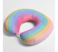 OHS Neck Pillow Travel Support U Shape Soft Head Rest Cushion in Pink OHS Pink