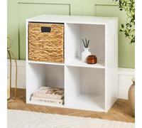 Ohs Oslo 4 Cube Freestanding Storage Unit Bookcase Shelf