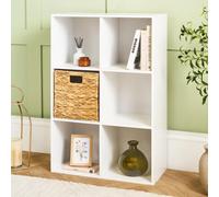 Ohs Oslo 6 Cube Freestanding Storage Unit Bookcase Shelf