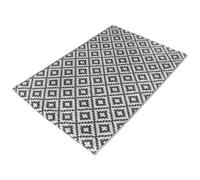 Ohs Outdoor Garden Rug- Geometric Waterproof Non-Slip Patio Deck Floor Mat