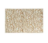 OHS Outdoor Rugs for Patios Waterproof Leopard Print, Foldable Non Slip Garden Mat Reversible Decking Tiles Outdoor Carpet Area Rugs for Camping Poolside Porch Picnic, Neutral - 120 x 170cm