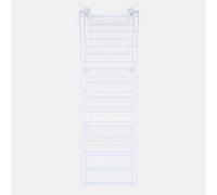 OHS Over Door Shoe Rack Display Shelf Storage Solution Minimalist Modern Home Office in White OHS White
