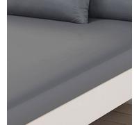 OHS Plain Dye Super Soft Non Iron Microfibre Fitted Bed Sheet