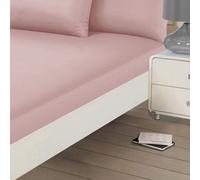 OHS Plain Dye Super Soft Non Iron Microfibre Fitted Bed Sheet
