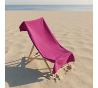 Ohs Plain Microfibre Quick Dry Beach Towel Bathroom