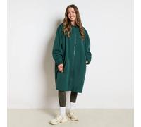 OHS Plain Sherpa Lined Water Resistant Drying Changing Robe in Dark Green | Size: Large/XL OHS Dark Green L/XL