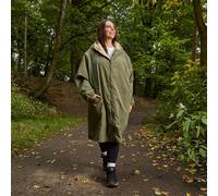 OHS Plain Sherpa Lined Water Resistant Drying Changing Robe in Khaki | Size: Large/XL OHS Khaki L/XL