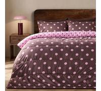 OHS Polka Dot 10.5 TOG Reversible Coverless Duvet Set Washable Bedding | Size: King OHS Multicolor King