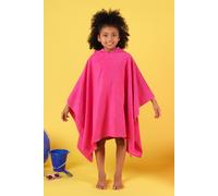 OHS Poncho Towel Absorbent Hood Quick Drying Beach Robe Childrens in Pink OHS Pink