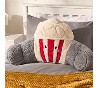 OHS Popcorn Cuddle Cushion Novelty Reading Pillow in Grey OHS Grey
