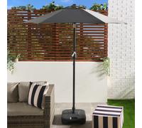 Ohs Premium Parasol Umbrella Garden Outdoor Canopy Patio Sun Shade