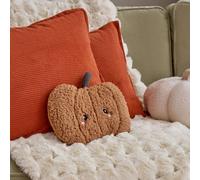 OHS Pumpkin Soft Plush Microwaveable Heat Pad in Brown OHS Brown