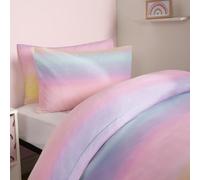 OHS Rainbow Duvet Cover With Pillowcase Quilt Bedding Set Reversible - Single