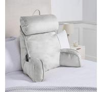 Cuddle Cushion Back Lumbar Support Head Rest Bed Reading Pillow Arms OHS Light Grey One Size