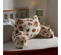 OHS Reading Pillow For Bed Sofa, Autumn Novelty Cuddle Cushion With Arms Super Soft