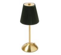 OHS Rechargeable Table Lamp, Cordless Battery Operated USB Table Lamp Portable LED Light Bedside Lamps Long Lasting Table Lamps for Living Room Bedroom Home Office, Forest Green