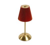 OHS Rechargeable USB Cordless Table Lamp, Cordless Battery Lamp Decorative Portable LED Light Bedside Table Lamps for Bedroom Living Room Home Office, Rust