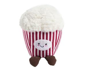 OHS Red Poppy Popcorn Cushion, Decorative Pillows Stuffed Toy Novelty Cushions for Sofa Bed Throw Pillow Cute Room Decor Plush Pillow Cuddle Cushion for Adults Kids, 25cm