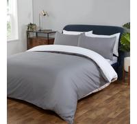 Ohs Reversible Duvet Cover And Pillowcase Bedding Set