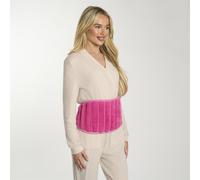 OHS Ribbed Fleece Hot Water Bottle Belt Adjustable Heating Wrap in Bright Pink OHS Bright Pink