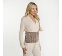 OHS Ribbed Fleece Hot Water Bottle Belt Adjustable Heating Wrap in Medium Beige OHS Medium Beige