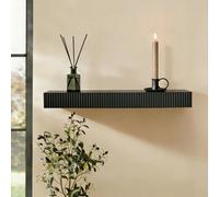 Ohs Ribbed Rectangle Shelf Wall Mounted Storage Space Saving Modern