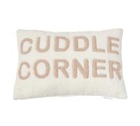 OHS Scatter Cushions Boucle Sofa Bed Home Decor Slogan Cushions, Natural