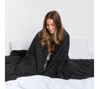 Ohs Sensory Sleep Therapy 10Kg Weighted Blanket - 150 X 200Cm - Black