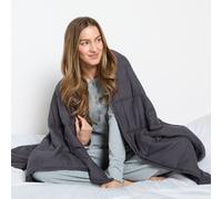 Ohs Sensory Sleep Therapy 10Kg Weighted Blanket - 150 X 200Cm - Charcoal