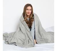 Ohs Sensory Sleep Therapy 10Kg Weighted Blanket - 150 X 200Cm - Silver