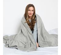 OHS Sensory Sleep Therapy Weighted Blanket 125 x 150 cm 4kg in Grey | Size: 125 cm x 150 cm OHS Grey 125 cm x 150 cm