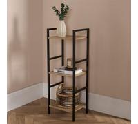 OHS Shelving Unit 3 Tier Living Room Storage Organiser Modern Wire Home Decor Office