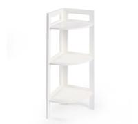 OHS Shelving Unit 3 Tier Storage Home Organiser Display Corner Space Saving Living