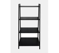 OHS Shelving Unit 4 Tier Living Room Storage Organiser Modern Wire Home Decor Office