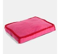OHS Sherpa Bind Pet Bed Dog Puppy Comfy Mat Cushion Washable Fleece, Pink - Medium