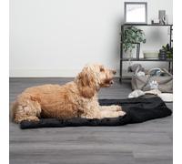 Ohs Sherpa Pet Soft Animal Throw Over Blanket, Black - 75 X 110Cm