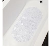 OHS Shower Mat for Inside Shower Non-Slip Bathroom Accessories Anti Mould PVC Mats in Clear OHS Clear
