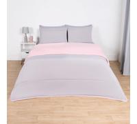 OHS Soft Coverless 10.5 TOG Duvet Set Pillowcase Quilted Cover in Light Pink | Size: Single OHS Light Pink Single
