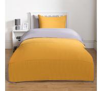 OHS Soft Coverless 10.5 TOG Duvet Set Pillowcase Quilted Cover in Mustard | Size: King OHS Mustard King