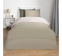 OHS Soft Coverless 10.5 TOG Duvet Set Pillowcase Quilted Cover in Pale Green | Size: Single OHS Pale Green Single