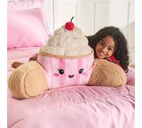 OHS Sprinkles the Cupcake Cuddle Cushion Novelty Reading Pillow OHS Multicolor