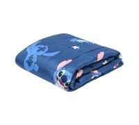 OHS Stitch Adults Weighted Blanket Official Licensed 3kg, Blue 100x150cm | Stitch Gifts for Adults Christmas Reversible Weighted Blanket Sleep Therapy Sleep Stress Anxiety Relief Heavy Blanket