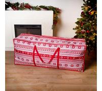 OHS Storage Bag Christmas Tree Bauble Decorations Organiser Nordic Xmas Gift Wrap