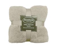 Ohs Teddy Fleece Blanket Large Throw Over Bed