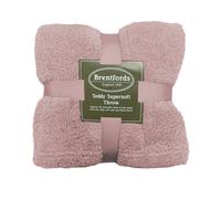 Ohs Teddy Fleece Blanket Large Throw Over Bed