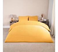 OHS Thermal Soft Teddy Fleece Duvet Cover Bedding Set in Bright Yellow | Size: King OHS Bright Yellow King