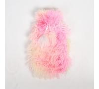 OHS Tie Dye Hot Water Bottle with Luxury Fluffy Cover, 500ml Leakproof Hot Water Bag for Neck, Shoulder, Hand Feet Warmer Ideal for Women Winter Gifts, Multi