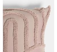 OHS Tufted Arches Cushion Covers 45 x 45 Set of 2, Super Soft Comfy Decorative Square Throw Pillow Cover with Invisible Zipper Sofa Cushion Covers Home Decor for Bedroom Living Room, Natural