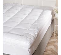 Ohs Ultra Deep Sleep 10Cm Mattress Topper Orthopaedic Quilted Heavy Fill - King